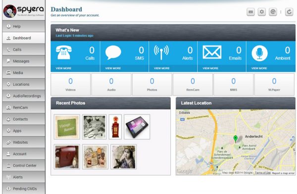spyera-mobile phone tracking app