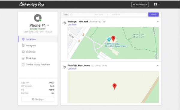 location-sharing app-Chamspy pro