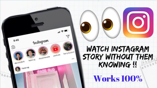 Watch instagram story anonymously
