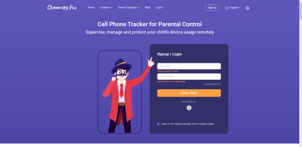 phone tracking app - Chamspy pro